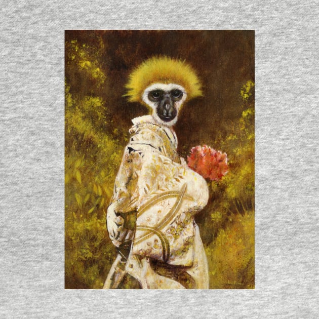 Gibbon Geisha by mictomart